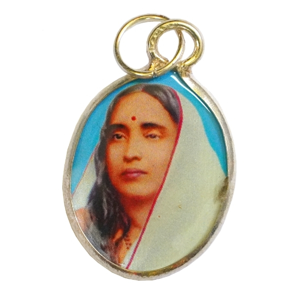 Sri Ramakrishna Sri Sarada Devi ( Oval Dollar )