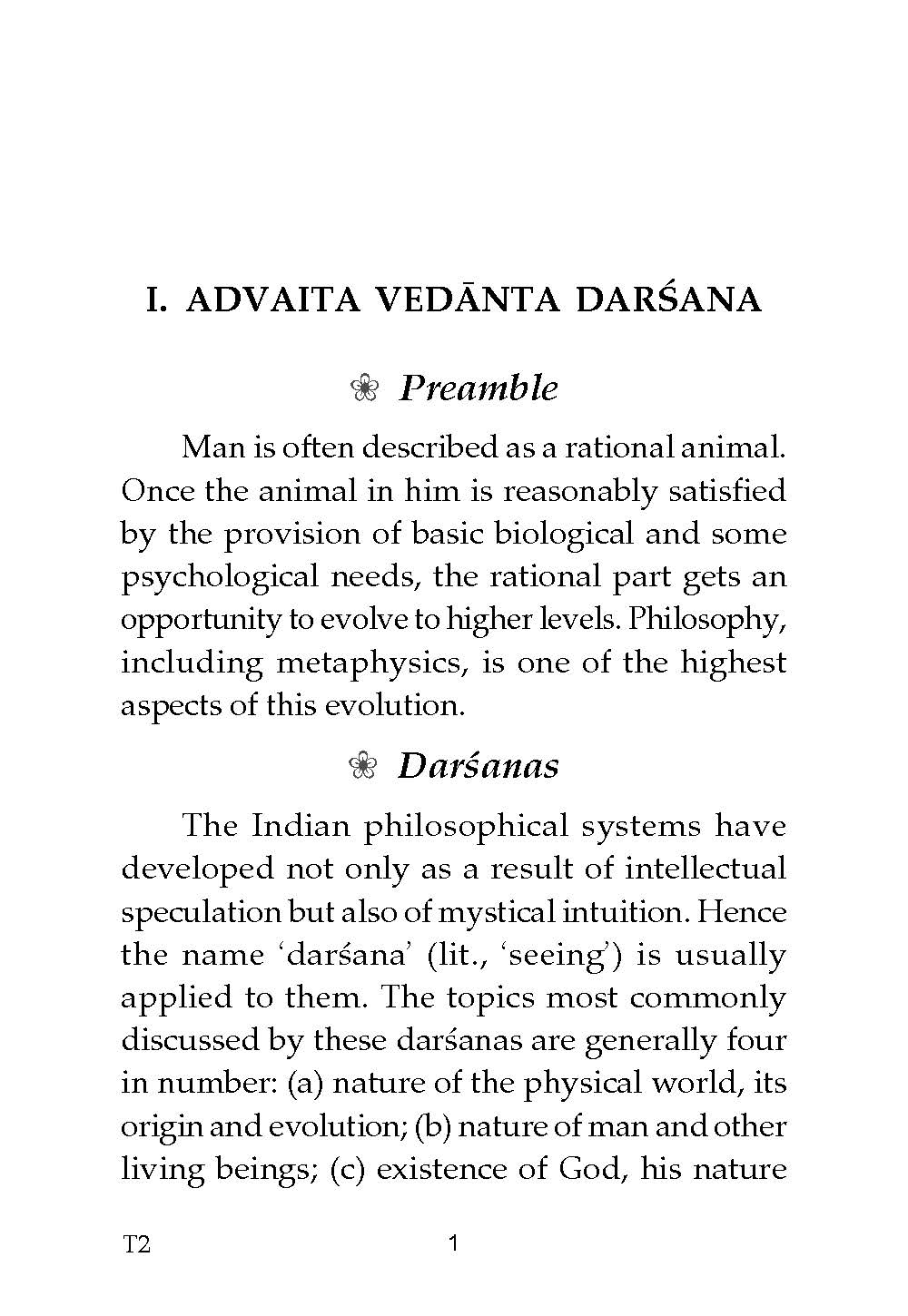 Three Systems of Vedanta