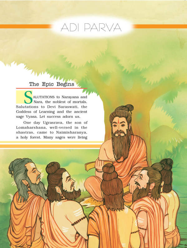 Pictorial Mahabharata Volume - 1