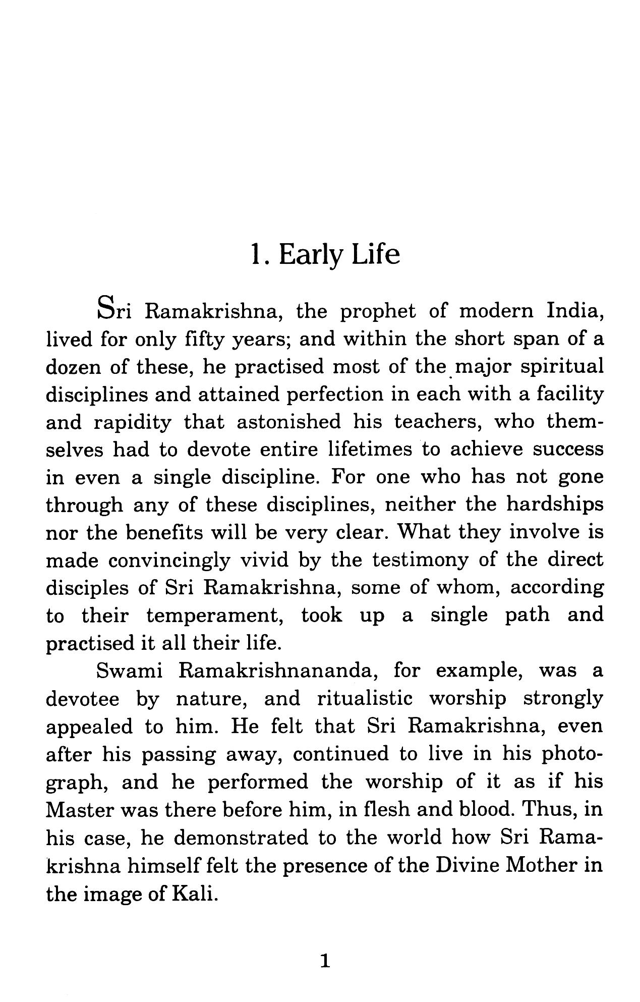 Swami Turiyananda - Life and Teachings