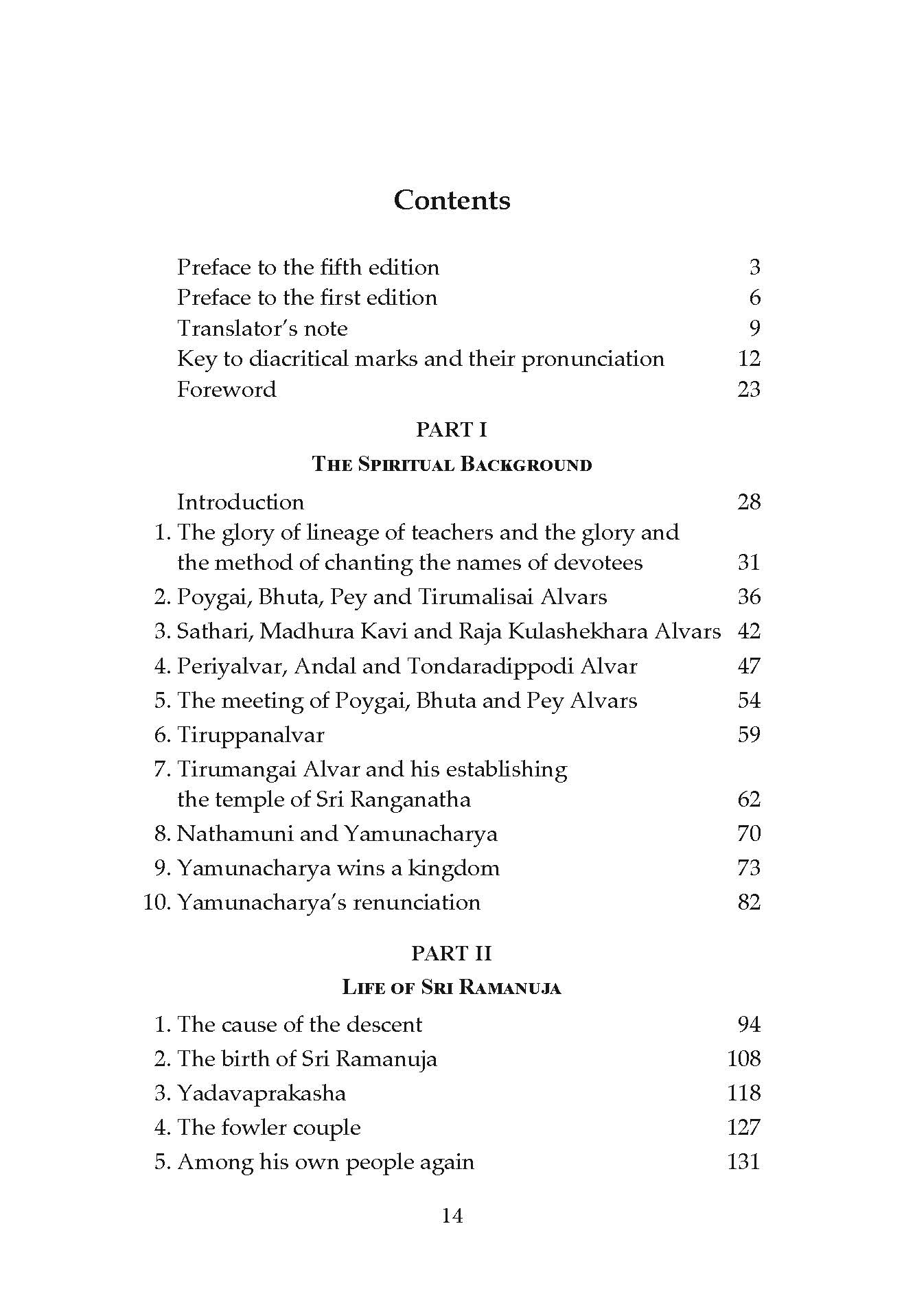 Life of Sri Ramanuja Life of Sri Ramanuja
