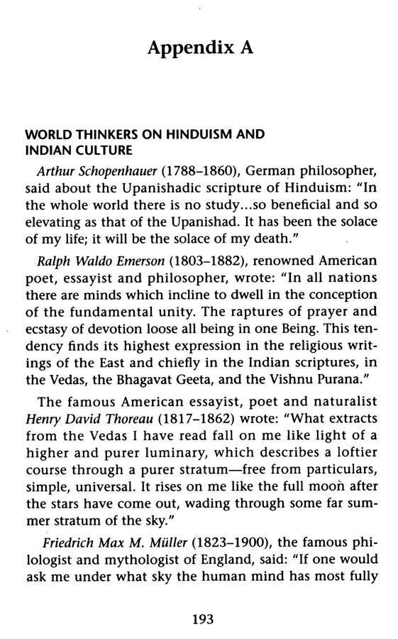 The Essentials of Hinduism