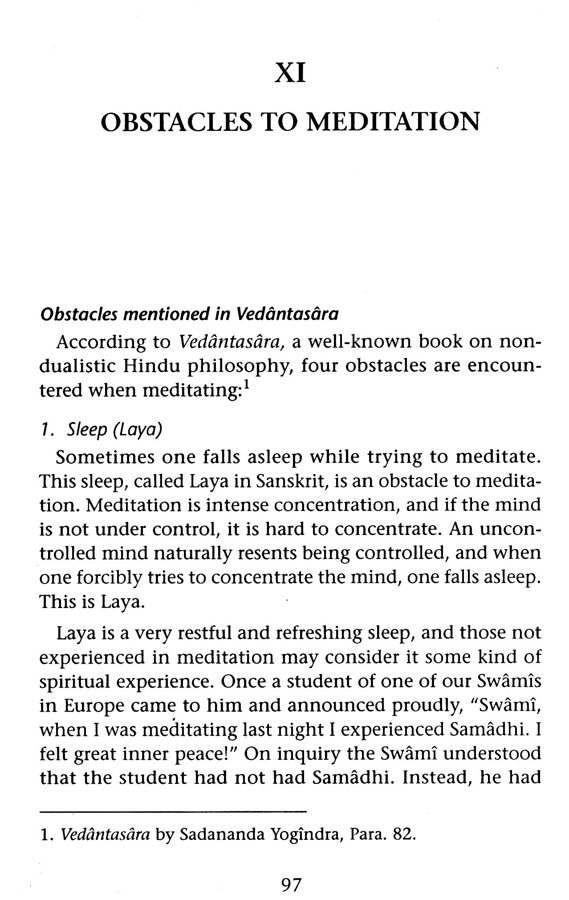 Meditation Mind and Patanjali's Yoga