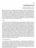 Monasticism - Ideal and Traditions Monasticism - Ideal and Traditions