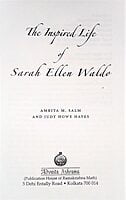 The Inspired Life of Sarah Ellen Waldo The Inspired Life of Sarah Ellen Waldo