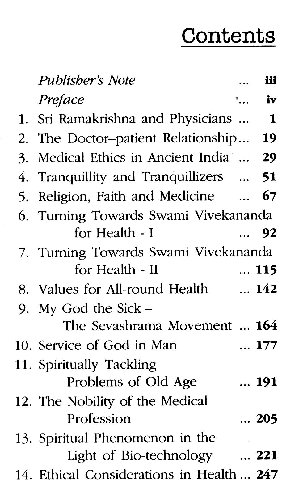 Health Medicine and Religion