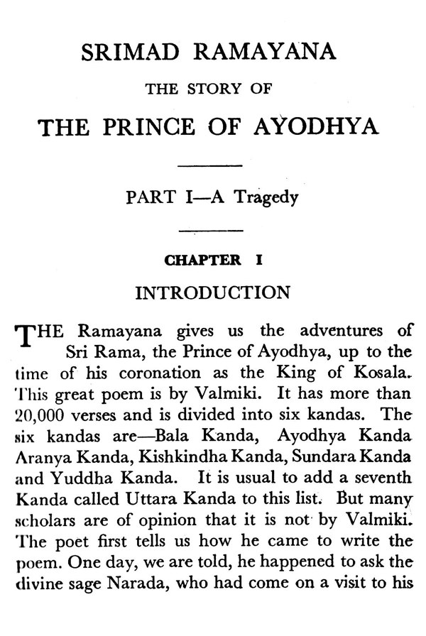 Srimad Ramayana