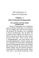 Swami Vivekananda - His Life and Legacy Swami Vivekananda - His Life and Legacy
