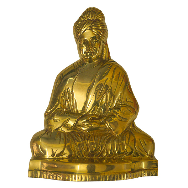 Swami Vivekananda Brass Statue (Sitting) Swami Vivekananda Brass Statue (Sitting)