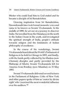 Swami Vivekananda - Modern Science and Human Excellence Swami Vivekananda - Modern Science and Human Excellence