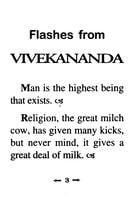 Flashes from Swami Vivekananda