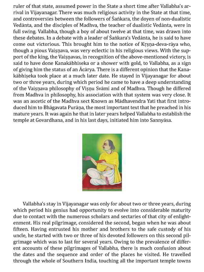 Sri Vallabhacharya - His Life Religion and Philosophy
