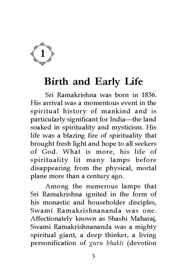 Swami Ramakrishnananda - His Life and Legacy