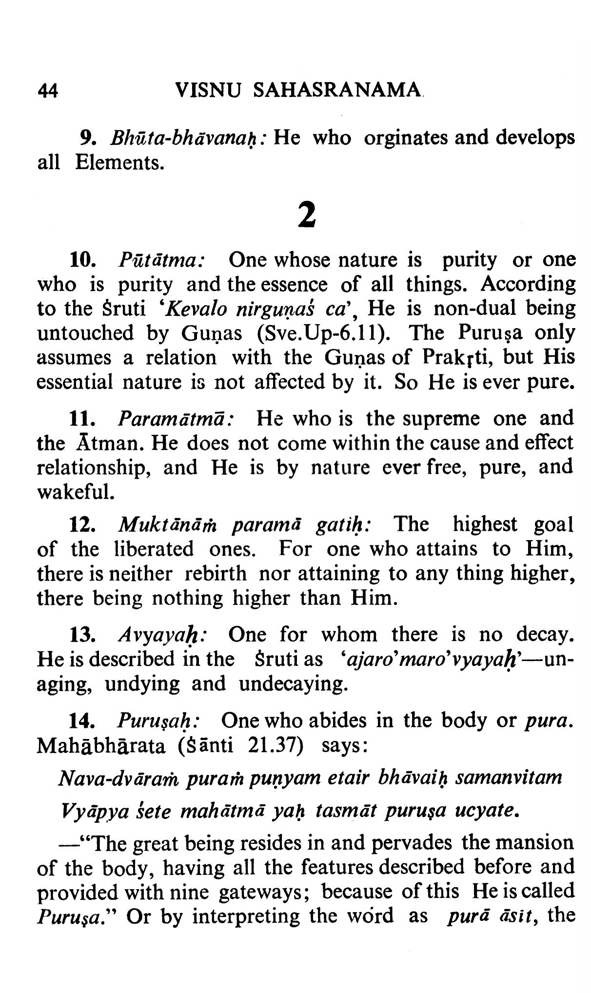 Sri Vishnu Sahasranama Sri Vishnu Sahasranama