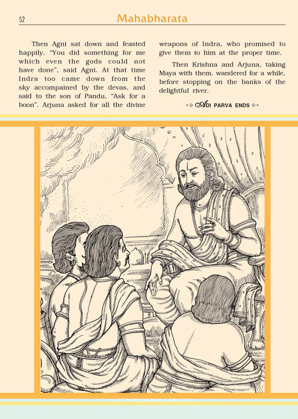 Pictorial Mahabharata Volume - 1