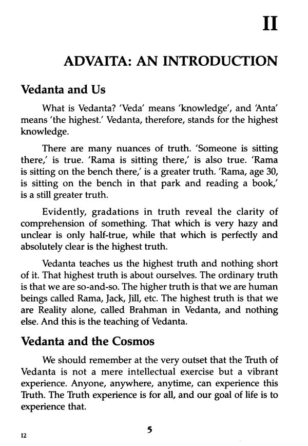 Insights Into Vedanta - Tattva Bodha