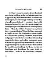 Letter to A Student Letter to A Student