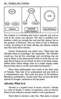 Insights Into Vedanta - Tattva Bodha Insights Into Vedanta - Tattva Bodha