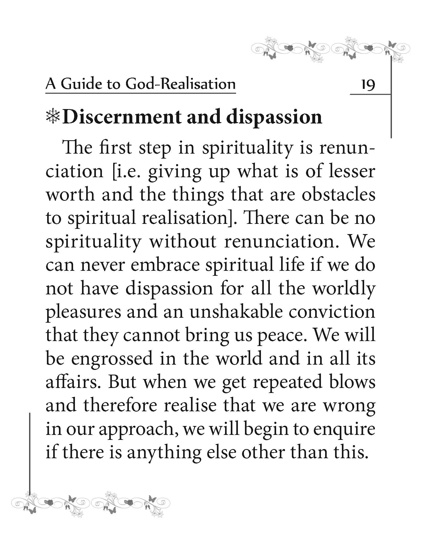 A Guide to God-Realisation