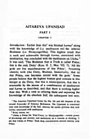 Aitareya Upanishad - Translated By Swami Gambhirananda Aitareya Upanishad - Translated By Swami Gambhirananda