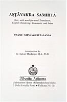 Astavakra Samhita