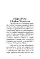 Bhagavad Gita for Students Bhagavad Gita for Students