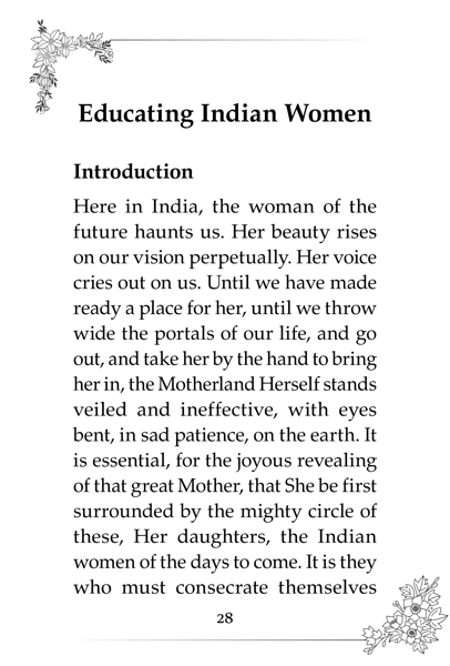 Educating Indian Women