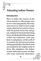 Educating Indian Women Educating Indian Women