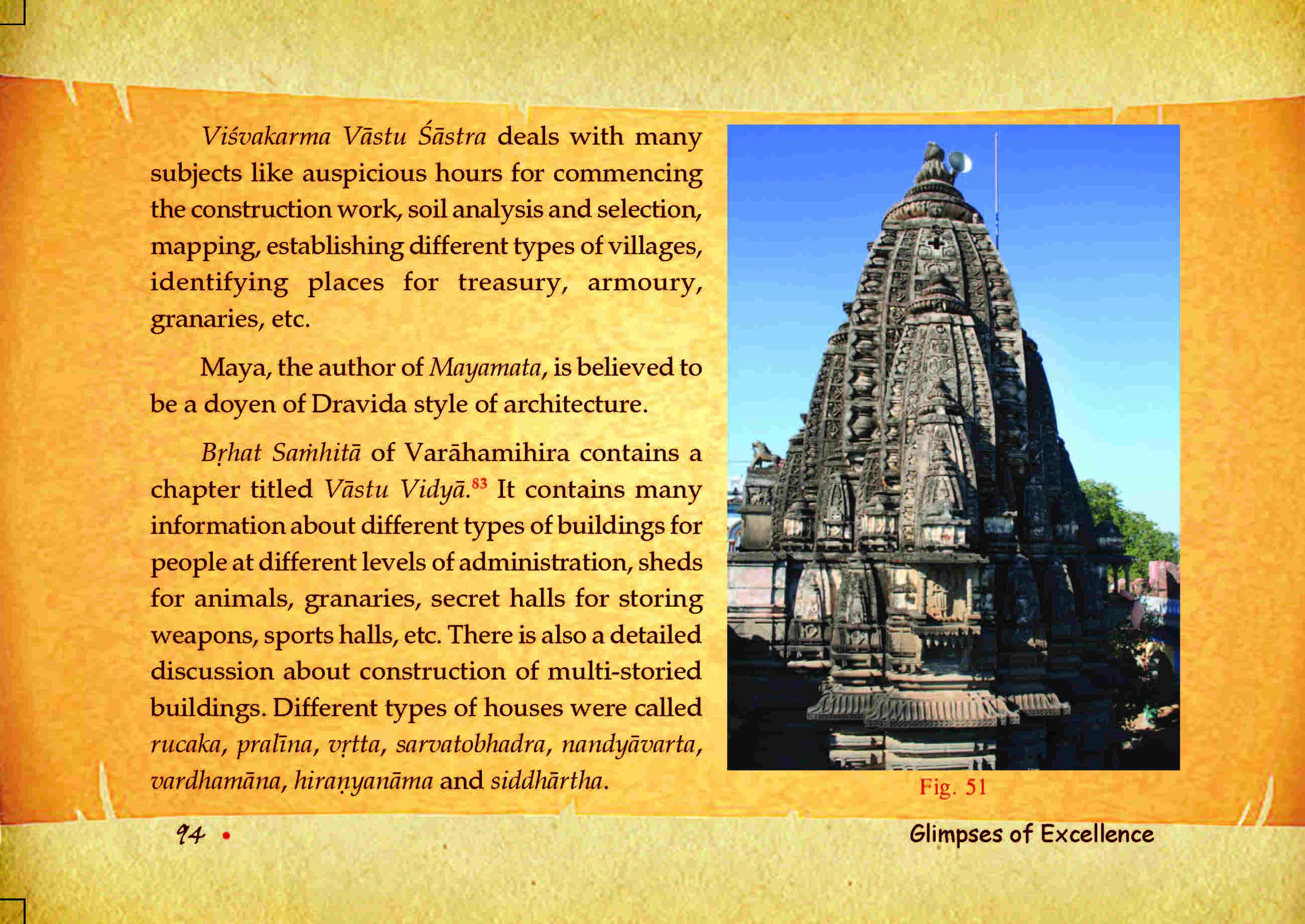 Glimpses of Excellence - In Ancient India