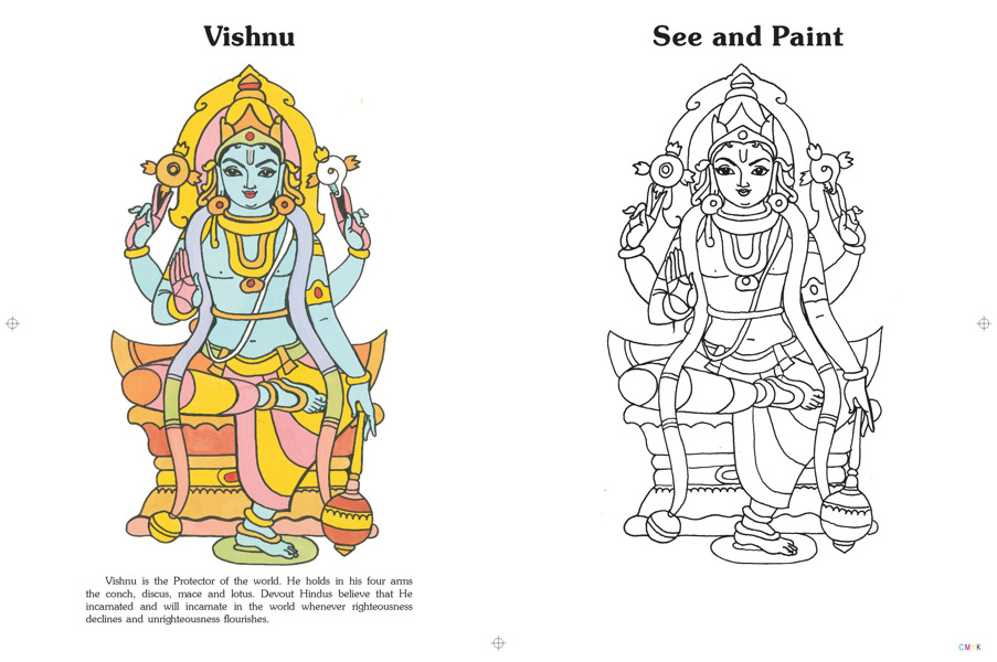 Gods and Goddesses - See and Paint Volume - 2