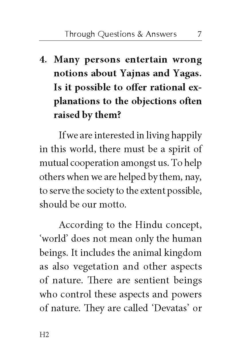 Hinduism through Questions And Answers