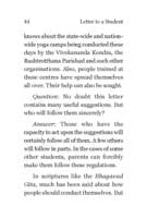 Letter to A Student Letter to A Student