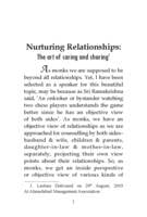 Nurturing Relationships Nurturing Relationships