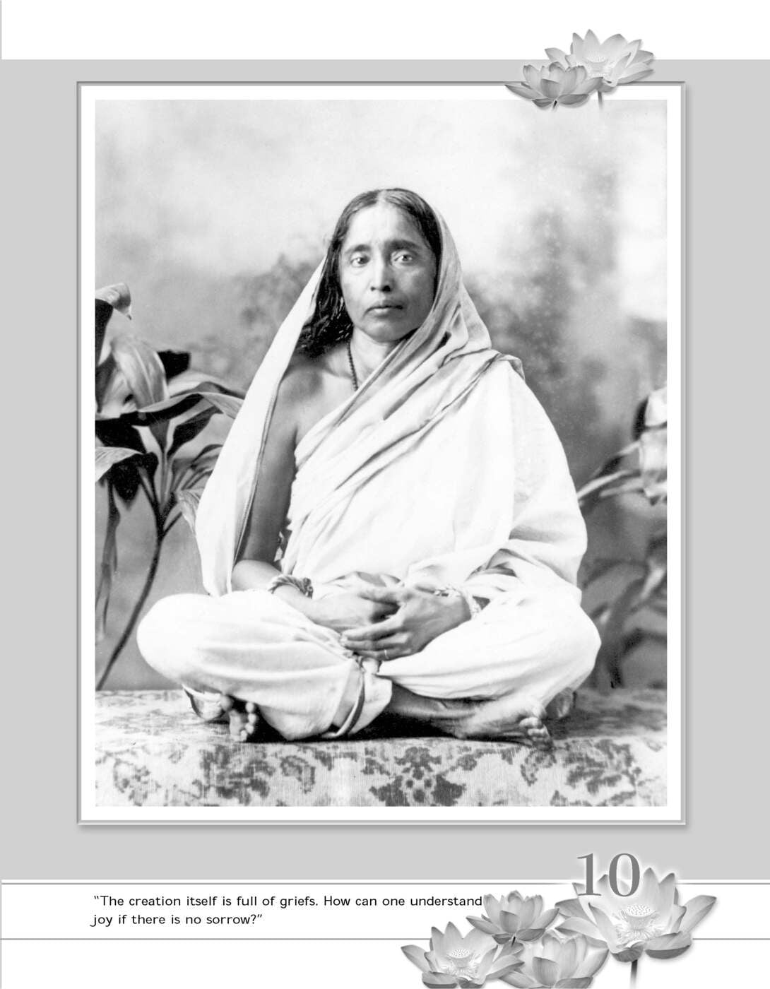 Photographs of Sri Ramakrishna Sarada Devi