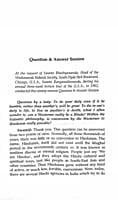 Proceedings of the Question and Answer Session in Chicago Proceedings of the Question and Answer Session in Chicago