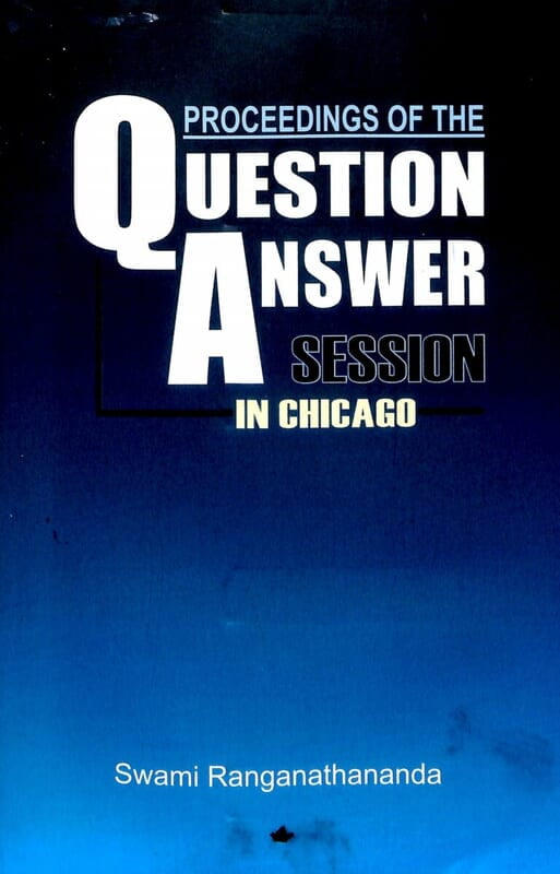 Proceedings of the Question and Answer Session in Chicago Proceedings of the Question and Answer Session in Chicago