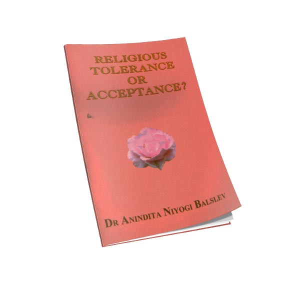 Religioius Tolerance or Acceptance