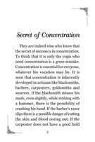 Secret of Concentration Secret of Concentration