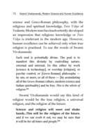 Swami Vivekananda - Modern Science and Human Excellence