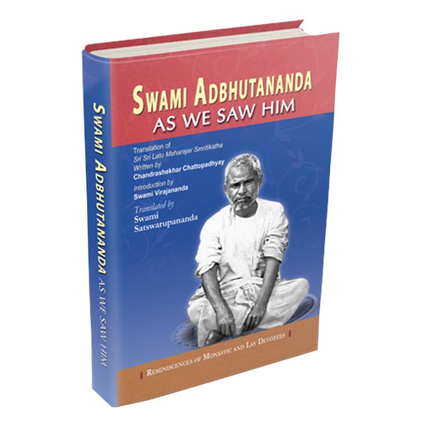 Swami Adbhutananda As We Saw Him