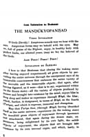 Mandukya Upanishad - Translated By Swami Nikhilananda