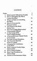 The Mind and its Control The Mind and its Control