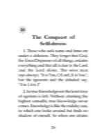 Thoughts of Peace and Holiness Thoughts of Peace and Holiness