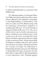 Three Systems of Vedanta Three Systems of Vedanta