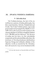 Three Systems of Vedanta Three Systems of Vedanta