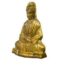 Swami Vivekananda Brass Statue (Sitting)